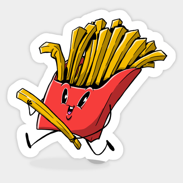 Cartoon French Fries Picture